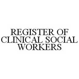 REGISTER OF CLINICAL SOCIAL WORKERS trademark