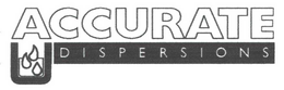 ACCURATE DISPERSIONS trademark