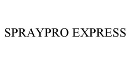 SPRAYPRO EXPRESS trademark