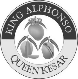 KING ALPHONSO QUEEN KESAR trademark