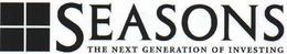 SEASONS THE NEXT GENERATION OF INVESTING trademark