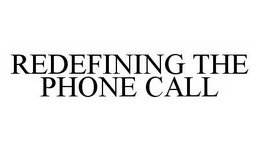 REDEFINING THE PHONE CALL trademark