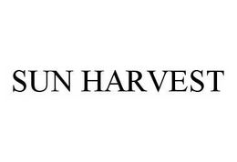 SUN HARVEST trademark