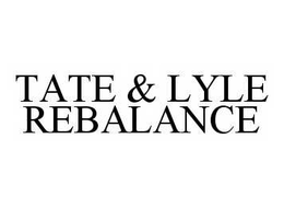 TATE & LYLE REBALANCE trademark