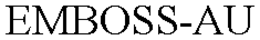 EMBOSS-AU trademark