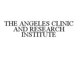THE ANGELES CLINIC AND RESEARCH INSTITUTE trademark