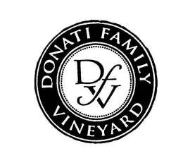 DFV DONATI FAMILY VINEYARD trademark