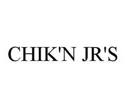CHIK'N JR'S trademark