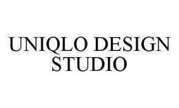 UNIQLO DESIGN STUDIO trademark