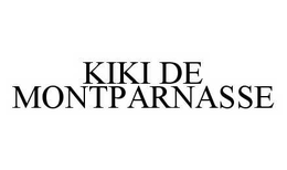 KIKI DE MONTPARNASSE trademark