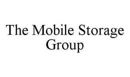 THE MOBILE STORAGE GROUP trademark
