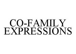 CO-FAMILY EXPRESSIONS trademark