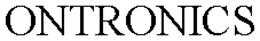 ONTRONICS trademark
