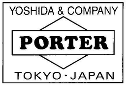 YOSHIDA & COMPANY PORTER TOKYO · JAPAN trademark