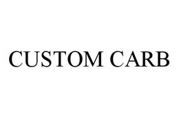 CUSTOM CARB trademark
