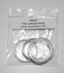 VEEO "THE LINKABLE RING" WWW.VIAMURANO.COM trademark