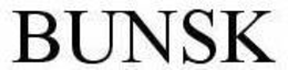 BUNSK trademark
