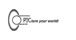PICTURE YOUR WORLD! trademark