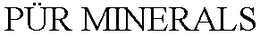 PÜR MINERALS trademark
