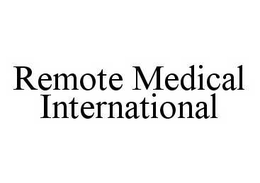 REMOTE MEDICAL INTERNATIONAL trademark