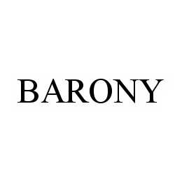 THE BARONY trademark