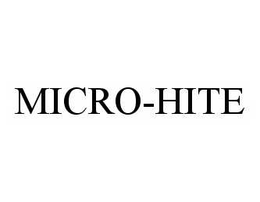 MICRO-HITE trademark