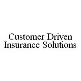 CUSTOMER DRIVEN INSURANCE SOLUTIONS trademark