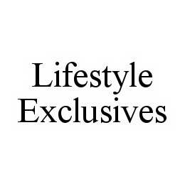 LIFESTYLE EXCLUSIVES trademark
