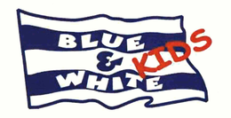 BLUE & WHITE KIDS trademark