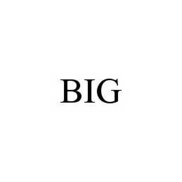 BIG trademark