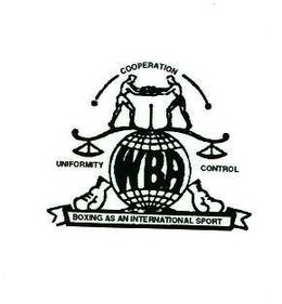 COOPERATION UNIFORMITY CONTROL WBA BOXING AS AN INTERNATIONAL SPORT trademark