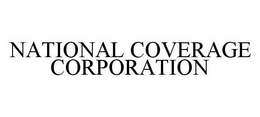 NATIONAL COVERAGE CORPORATION trademark