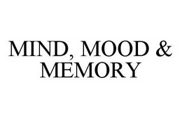 MIND, MOOD & MEMORY trademark