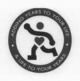 ADDING YEARS TO YOUR LIFE & LIFE TO YOUR YEARS trademark
