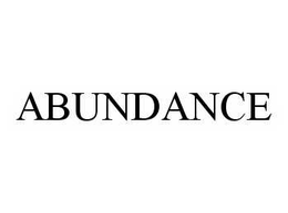 ABUNDANCE trademark