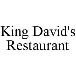 KING DAVID'S RESTAURANT trademark