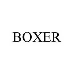 BOXER trademark