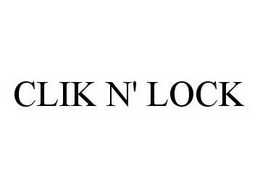 CLIK N' LOCK trademark