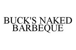 BUCK'S NAKED BARBEQUE trademark