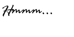 HMMM... trademark