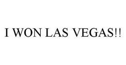 I WON LAS VEGAS!! trademark