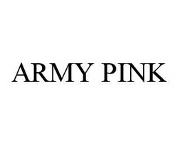ARMY PINK trademark