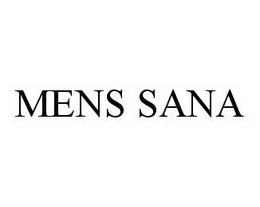 MENS SANA trademark