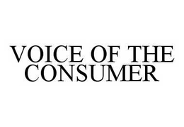 VOICE OF THE CONSUMER trademark