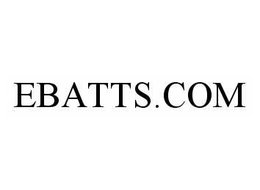EBATTS.COM trademark