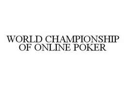 WORLD CHAMPIONSHIP OF ONLINE POKER trademark