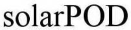 SOLARPOD trademark
