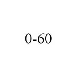 0-60 trademark