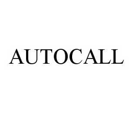 AUTOCALL trademark