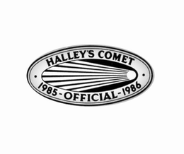 HALLEY'S COMET 1985 - OFFICIAL - 1986 trademark